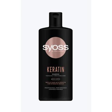 Syoss -  SYOSS Keratin szampon do włosów łamiliwych